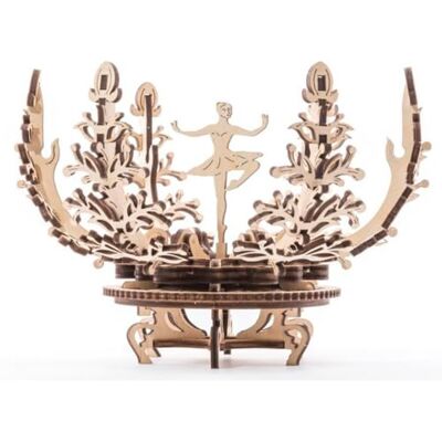 UGEARS La Fleure Mechanisch Hout Puzzel Model 3D Puzzel Bouwset voor Kinderen en Volwassenen UGEARS La Fleure Mechanisch Hout Puzzel Model 3D Puzzel Bouwset voor Kinderen en Volwassenen
