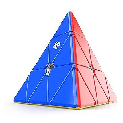 GAN Magnetische driehoekskubus, 36 magneten, piramidekubus zonder stickers, Speed Magic Pyraminx kubus met IPG magnetisch/GES+/lichtgewicht, speciaal cadeau voor kinderen en volwassenen, standaardversie GAN Magnetische driehoekskubus, 36 magneten, piramidekubus zonder stickers, Speed Magic Pyraminx kubus met IPG magnetisch/GES+/lichtgewicht, speciaal cadeau voor kinderen en volwassenen, standaardversie
