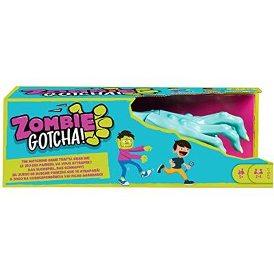 Mattel Zombie Gotcha, gezelschapsspel en kaartspel met zombiehand, voor kinderen vanaf 5 jaar, GFG17 Mattel Zombie Gotcha, gezelschapsspel en kaartspel met zombiehand, voor kinderen vanaf 5 jaar, GFG17