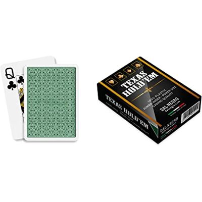 Dal Negro 24141 kaart Texas Hold'em Casinò Quality Retro Groen Dal Negro 24141 kaart Texas Hold'em Casinò Quality Retro Groen