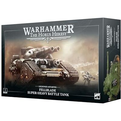 Games Workshop Warhammer Horus Heresy: Legiones Astartes: Fellblade Super Heavy Battle Tank Games Workshop Warhammer Horus Heresy: Legiones Astartes: Fellblade Super Heavy Battle Tank