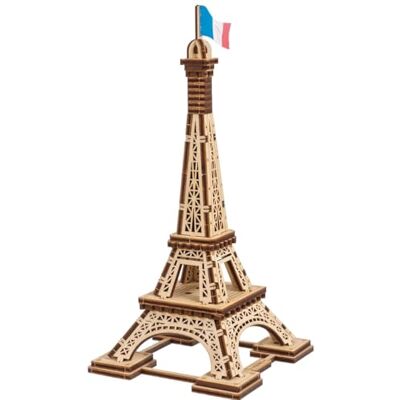 UGEARS 3D-puzzel van hout, Eiffeltoren van Parijs, iconisch model voor volwassenen, eenvoudige montage, miniatuur doe-het-zelf modelbouwset UGEARS 3D-puzzel van hout, Eiffeltoren van Parijs, iconisch model voor volwassenen, eenvoudige montage, miniatuur doe-het-zelf modelbouwset