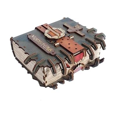 UGEARS Harry Potter Het monsterlijke monsterboek – model van hout om te bouwen, 3D-puzzel van hout, creatieve vrije tijd voor volwassenen, modelisme, volwassen constructie, 3D-puzzel voor volwassenen, cadeau voor hoofdbreker UGEARS Harry Potter Het monsterlijke monsterboek – model van hout om te bouwen, 3D-puzzel van hout, creatieve vrije tijd voor volwassenen, modelisme, volwassen constructie, 3D-puzzel voor volwassenen, cadeau voor hoofdbreker