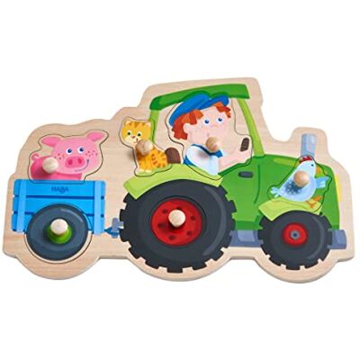 HABA Greifpuzzel grappige traktorfahrt (kinderpuzzel) HABA Greifpuzzel grappige traktorfahrt (kinderpuzzel)