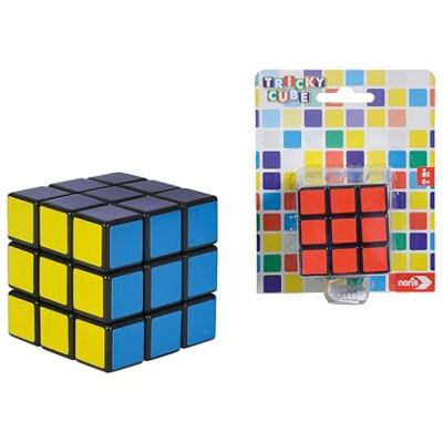 noris 606131786 Tricky Cube, de klassieker ter bevordering van het ruimtelijk denken, voor kinderen vanaf 6 jaar noris 606131786 Tricky Cube, de klassieker ter bevordering van het ruimtelijk denken, voor kinderen vanaf 6 jaar