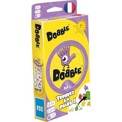 Dobble Zygomatic, Classic Edition 2021, bordspel, vanaf 6 jaar, 2 8 spelers, 15 minuten Dobble Zygomatic, Classic Edition 2021, bordspel, vanaf 6 jaar, 2 8 spelers, 15 minuten