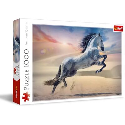 Trefl Majestueus paard 1000 stukjes puzzel DIY puzzel met dieren, creatief entertainment, plezier, klassieke puzzel voor volwassenen en kinderen vanaf 12 jaar Trefl Majestueus paard 1000 stukjes puzzel DIY puzzel met dieren, creatief entertainment, plezier, klassieke puzzel voor volwassenen en kinderen vanaf 12 jaar