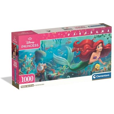 Clementoni CLE puzzle 1000 PanoramaComp.Disn.Princess 39893 Clementoni CLE puzzle 1000 PanoramaComp.Disn.Princess 39893