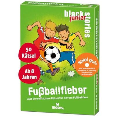 moses black stories junior voetbalfieber: lost 50 treffsichere ratsel voor slimme voetbalfans moses black stories junior voetbalfieber: lost 50 treffsichere ratsel voor slimme voetbalfans