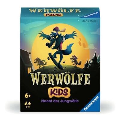 Ravensburger Werwölfe Kids Kinderspel vanaf 6 jaar: Nacht van de Jungwölfe Ravensburger Werwölfe Kids Kinderspel vanaf 6 jaar: Nacht van de Jungwölfe