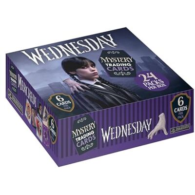 Panini Wednesday Trading Cards Mystere Box met 24 zakjes Panini Wednesday Trading Cards Mystere Box met 24 zakjes