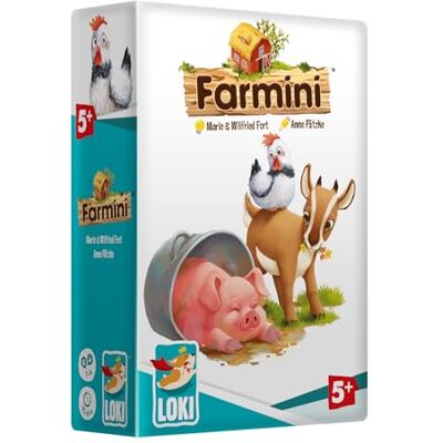 Loki IELLO, Farmini, Board Game, Leeftijd 5+, 1 tot 4 spelers, 20 minuten speeltijd Loki IELLO, Farmini, Board Game, Leeftijd 5+, 1 tot 4 spelers, 20 minuten speeltijd