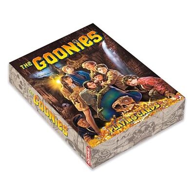 AQUARIUS Goonies speelkaarten, kaartspel met Goonies-thema voor je favoriete kaartspellen, officieel gelicentieerd product van Goonies en verzamelobjecten AQUARIUS Goonies speelkaarten, kaartspel met Goonies-thema voor je favoriete kaartspellen, officieel gelicentieerd product van Goonies en verzamelobjecten