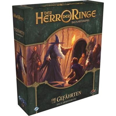 Fantasy Flight Games -The Lord of the Rings: LCG-De uitbreiding Companion Game, FFGD2842, Veelkleurig, Kleurrijk, 6. Saga-Uitbreiding Duitse versie Fantasy Flight Games -The Lord of the Rings: LCG-De uitbreiding Companion Game, FFGD2842, Veelkleurig, Kleurrijk, 6. Saga-Uitbreiding Duitse versie
