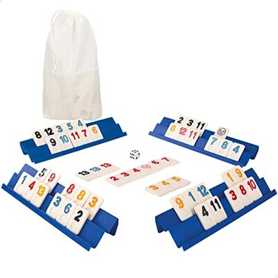 COLORBABY Combigame gezelschapsspel met opberg- en transporttas, 2 tot 4 spelers, afmetingen 24,5 x 6 cm, 112 stuks, digitale combinatie, strategie, klassieke spellen (49346) COLORBABY Combigame gezelschapsspel met opberg- en transporttas, 2 tot 4 spelers, afmetingen 24,5 x 6 cm, 112 stuks, digitale combinatie, strategie, klassieke spellen (49346)