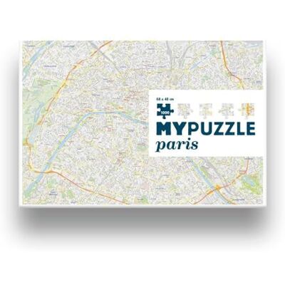 Helvetiq Mypuzzle Parijs: 1000 STUKEN Helvetiq Mypuzzle Parijs: 1000 STUKEN
