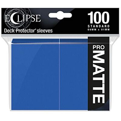 Ultra Pro E-15614 Eclipse 100 stuks standaard matte hoezen pacific blauw Ultra Pro E-15614 Eclipse 100 stuks standaard matte hoezen pacific blauw