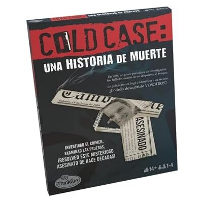 ThinkFun Cold Case 1: Een geschiedenis van de dood, logica en zoekspel voor volwassenen, 1-4 Giocatori, leeftijd 14+ jaar ThinkFun Cold Case 1: Een geschiedenis van de dood, logica en zoekspel voor volwassenen, 1-4 Giocatori, leeftijd 14+ jaar