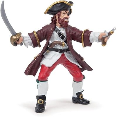 Papo Verzamelfiguren Barbarossa Piraat Geschikt voor meisjes en jongens vanaf 3 jaar Papo Verzamelfiguren Barbarossa Piraat Geschikt voor meisjes en jongens vanaf 3 jaar