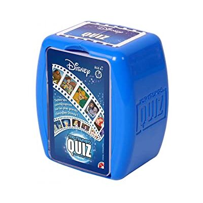 Winning Moves QUIZ DISNEY Vragenspel antwoorden 500 geïllustreerde kaarten gezelschapsspel reisspel Franse versie Winning Moves QUIZ DISNEY Vragenspel antwoorden 500 geïllustreerde kaarten gezelschapsspel reisspel Franse versie