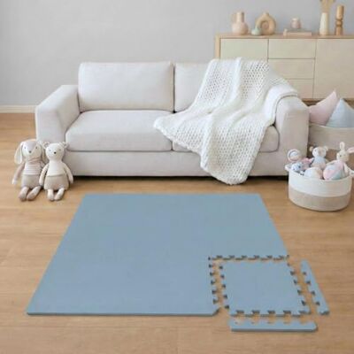 LittleTom Puzzelmat voor kinderen, 9-delig, TÜV-getest, 30 x 30 cm, EVA-schuimtegels met randen, speeloppervlak voor het ontwaken, vierkant, antislip, bekleding voor de kinderkamer LittleTom Puzzelmat voor kinderen, 9-delig, TÜV-getest, 30 x 30 cm, EVA-schuimtegels met randen, speeloppervlak voor het ontwaken, vierkant, antislip, bekleding voor de kinderkamer