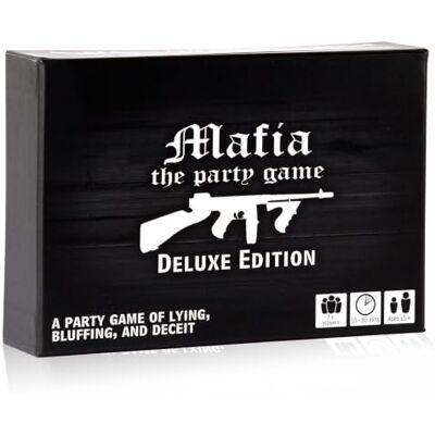 Apostrophe Games Mafia het gezelschapsspel, Bluff en misleiding kaartspel Ontdek verborgen identiteiten, verijdel je tegenstanders en overleef de nacht in dit sociale deductie-bordspel Apostrophe Games Mafia het gezelschapsspel, Bluff en misleiding kaartspel Ontdek verborgen identiteiten, verijdel je tegenstanders en overleef de nacht in dit sociale deductie-bordspel