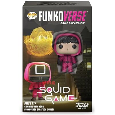 Funko Games verse: Squid Game 1 Pack Lichtgewicht strategiespel voor kinderen en volwassenen vanaf 10 jaar 2-4 spelers Vinyl figuur om te verzamelen Cadeau-idee Funko Games verse: Squid Game 1 Pack Lichtgewicht strategiespel voor kinderen en volwassenen vanaf 10 jaar 2-4 spelers Vinyl figuur om te verzamelen Cadeau-idee
