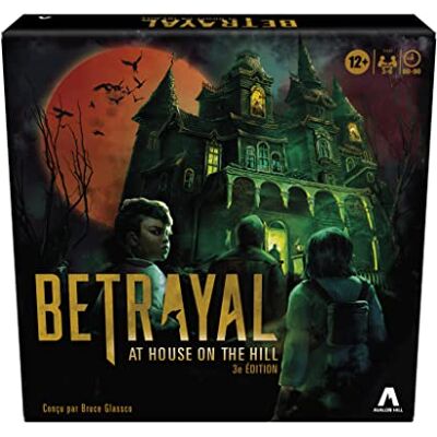 Avalon Hill Betrayal at the House on the Hill 3e editie, bordspel, Franse versie Avalon Hill Betrayal at the House on the Hill 3e editie, bordspel, Franse versie