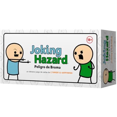 Asmodee Explosm Joking Hazard kaartspel voor volwassenen en feestjes vanaf 18 jaar, 3-10 spelers, 30-90 minuten per spel Asmodee Explosm Joking Hazard kaartspel voor volwassenen en feestjes vanaf 18 jaar, 3-10 spelers, 30-90 minuten per spel