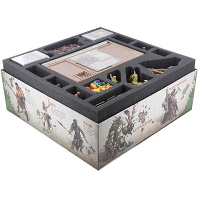Feldherr Schuim Dienblad Compatibel met Zombicide: Groene Horde Kerndoos Feldherr Schuim Dienblad Compatibel met Zombicide: Groene Horde Kerndoos
