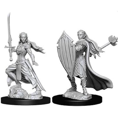 WizKids Dungeons and Dragons: Nolzur's Marvelous Unpainted Miniaturen Elf Female Druid WizKids Dungeons and Dragons: Nolzur's Marvelous Unpainted Miniaturen Elf Female Druid