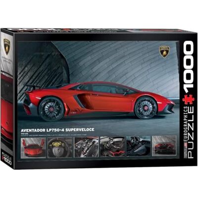 EuroGraphics Lamborghini Aventador 750-4 SV puzzel (1000 stukjes, veelkleurig) EuroGraphics Lamborghini Aventador 750-4 SV puzzel (1000 stukjes, veelkleurig)