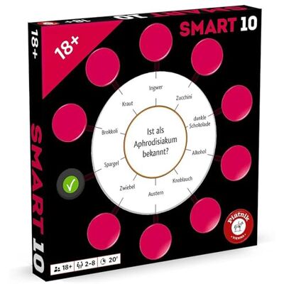 Piatnik Smart 10 aanvullende vragen 18+: nieuwe vragen vanaf 18 jaar Piatnik Smart 10 aanvullende vragen 18+: nieuwe vragen vanaf 18 jaar