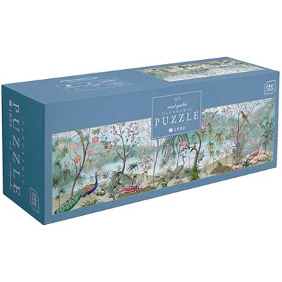 Interdruk Panoramische puzzel voor volwassenen, 1000 stukjes – geheime tuin nr. 3 Interdruk Panoramische puzzel voor volwassenen, 1000 stukjes – geheime tuin nr. 3