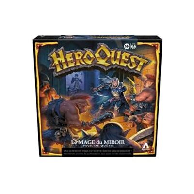Avalon Hill HeroQuest, Quest-pakket De spiegelmagie, rollenspel, bordspel, HeroQuest speelsysteem vereist, Franse versie Avalon Hill HeroQuest, Quest-pakket De spiegelmagie, rollenspel, bordspel, HeroQuest speelsysteem vereist, Franse versie