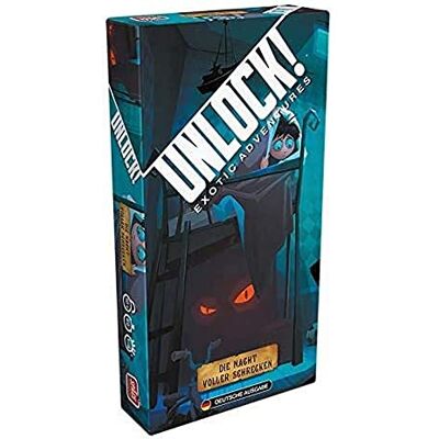 Space Cowboys Asmodee Unlock! – De nacht vol schrikken Familiespel raadselspel 1-6 spelers Vanaf 10+ jaar 60+ minuten Duits Space Cowboys Asmodee Unlock! – De nacht vol schrikken Familiespel raadselspel 1-6 spelers Vanaf 10+ jaar 60+ minuten Duits