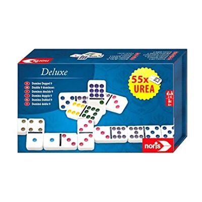 noris Double 9 Domino, Deluxe (spel) noris Double 9 Domino, Deluxe (spel)