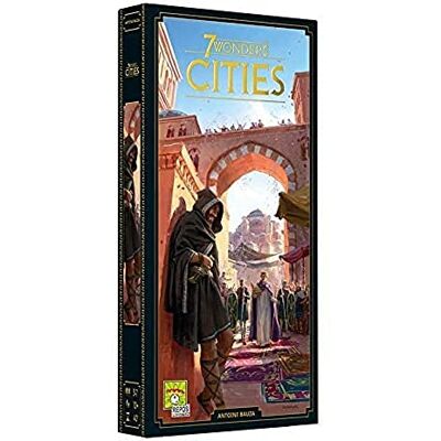 Asmodee Repos Production RPOD0024,7 Wonders Cities (neues Design),Meerkleuren Asmodee Repos Production RPOD0024,7 Wonders Cities (neues Design),Meerkleuren