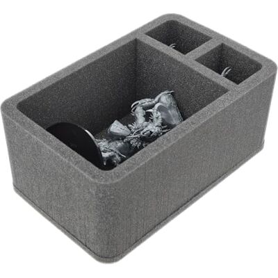 Feldherr Schuimplaat compatibel met Beastmen Brayherds 3 vakken voor Zygor, Ghorgon en grote modellen Veilige bescherming voor miniaturen HS120A020 Feldherr Schuimplaat compatibel met Beastmen Brayherds 3 vakken voor Zygor, Ghorgon en grote modellen Veilige bescherming voor miniaturen HS120A020