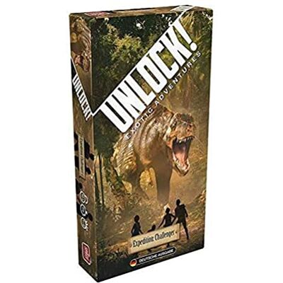 Space Cowboys Asmodee Unlock! Expeditie: Challenger Familiespel Puzzelspel 1-6 spelers Vanaf 10+ jaar 60+ minuten Duits Space Cowboys Asmodee Unlock! Expeditie: Challenger Familiespel Puzzelspel 1-6 spelers Vanaf 10+ jaar 60+ minuten Duits