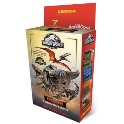 Panini Jurassic World 4 Trading Cards Game Blister 3 zakjes Panini Jurassic World 4 Trading Cards Game Blister 3 zakjes