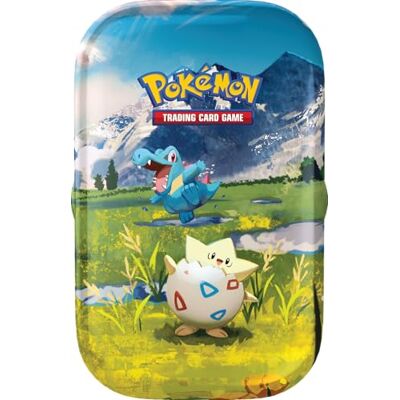 Pokémon : Expansion Megaevolution mini-verzamelbox heroïsche opkomst (Togèpes en Totodile) van het TCG (1 stickervel, 1 illustratiekaart van de mini-doos en 2 enveloppen Pokémon : Expansion Megaevolution mini-verzamelbox heroïsche opkomst (Togèpes en Totodile) van het TCG (1 stickervel, 1 illustratiekaart van de mini-doos en 2 enveloppen