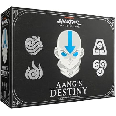 USAopoly The OP Avatar The Last Airbender Aang's Destiny Bordspel Deck-Building in het Engels Coöperatief kaartspel voor 2-4 spelers Officieel gelicentieerd spel USAopoly The OP Avatar The Last Airbender Aang's Destiny Bordspel Deck-Building in het Engels Coöperatief kaartspel voor 2-4 spelers Officieel gelicentieerd spel