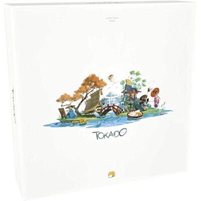 Asmodee Funforge Tokaido : 5e Verjaardag Edition Bordspellen voor kinderen vanaf 8 jaar Bordspel Poëtische cursus in Middeleeuws Japan 2 tot 5 spelers Franse versie Asmodee Funforge Tokaido : 5e Verjaardag Edition Bordspellen voor kinderen vanaf 8 jaar Bordspel Poëtische cursus in Middeleeuws Japan 2 tot 5 spelers Franse versie