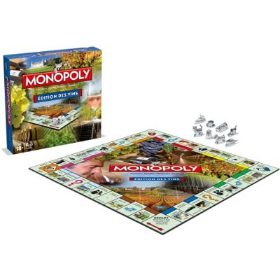 Winning Moves MONOPOLY EDITION DE WIJNEN Bordspel Bordspel Franse versie Winning Moves MONOPOLY EDITION DE WIJNEN Bordspel Bordspel Franse versie