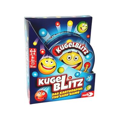 noris 606062774 Kugelblitz het kaartspel (spel vanaf 6 jaar) snel puzzelplezier voor kinderen en het hele gezin, 2-4 spelers, ca. 10 minuten speeltijd per ronde noris 606062774 Kugelblitz het kaartspel (spel vanaf 6 jaar) snel puzzelplezier voor kinderen en het hele gezin, 2-4 spelers, ca. 10 minuten speeltijd per ronde