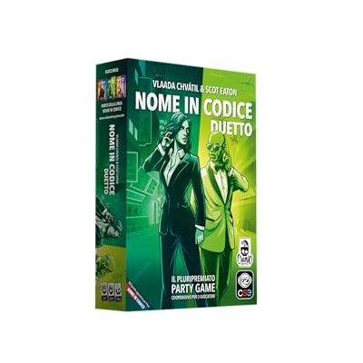Cranio Creations Naam in duocode, tweede editie De Grand Classique van de Party Game in coöperatieve versie Italiaanse editie Cranio Creations Naam in duocode, tweede editie De Grand Classique van de Party Game in coöperatieve versie Italiaanse editie