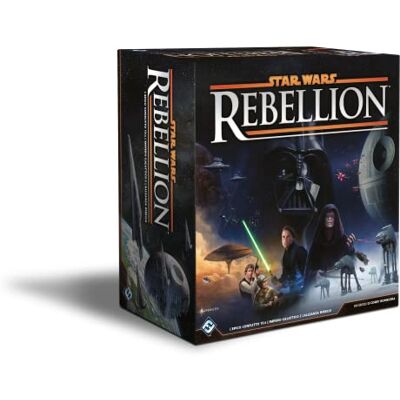 Asmodee : Star Wars Rebellion, tafelspel, 2-4 spelers, 14+ jaar, editie in het Italiaans Asmodee : Star Wars Rebellion, tafelspel, 2-4 spelers, 14+ jaar, editie in het Italiaans
