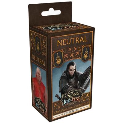 CMON A Song of Ice & Fire – Mises à jour de cartes neutres Extension Tabletop 2 joueurs À partir de 14 ans 45+ minutes Allemand Multilingue CMON A Song of Ice & Fire – Mises à jour de cartes neutres Extension Tabletop 2 joueurs À partir de 14 ans 45+ minutes Allemand Multilingue