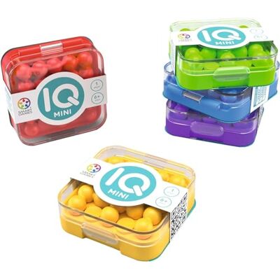 SmartGames IQ Mini, Create Your Own Challenges, Compact Puzzle Game, 6+ jaar SmartGames IQ Mini, Create Your Own Challenges, Compact Puzzle Game, 6+ jaar